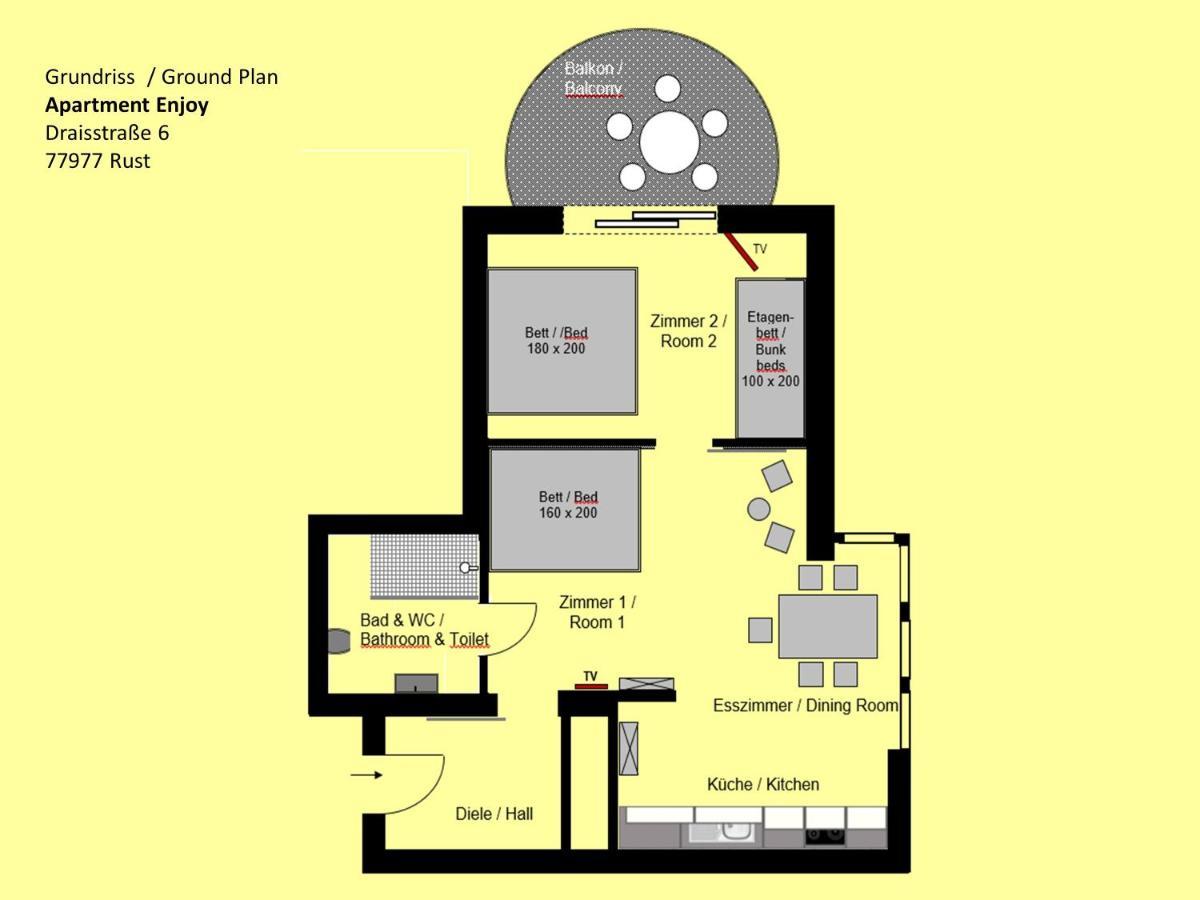 Apartment Enjoy Руст Екстериор снимка